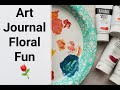 ⚘️Easy Art Journal Page Start to Finish