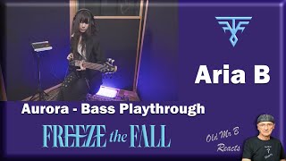 Freeze the Fall - Aurora - Bass Playthrough Aria B (Reaction)
