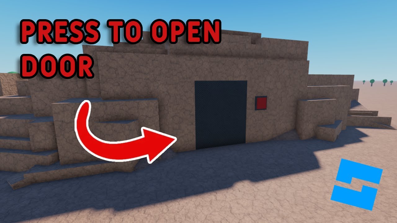 How to make a Press Button to Open Door!🔥 Roblox studio Tutorial - YouTube