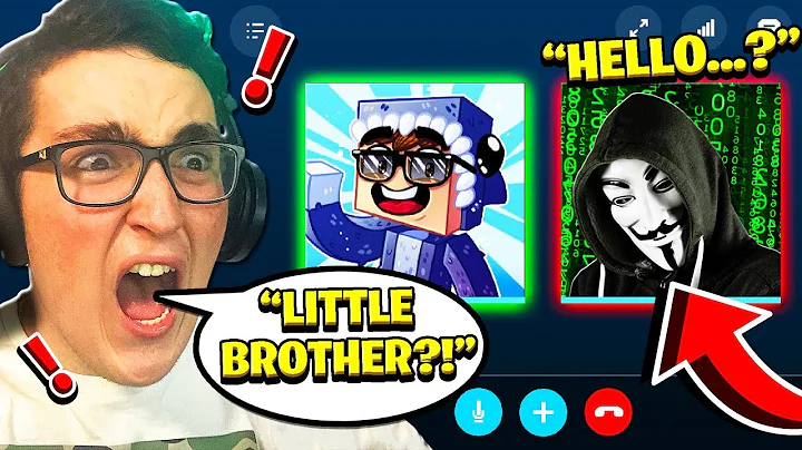 **EXPOSING** my LITTLE BROTHER for SELLING HACKS i...