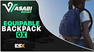 Wasabi s ESX Backpack Script for Ox Inventory