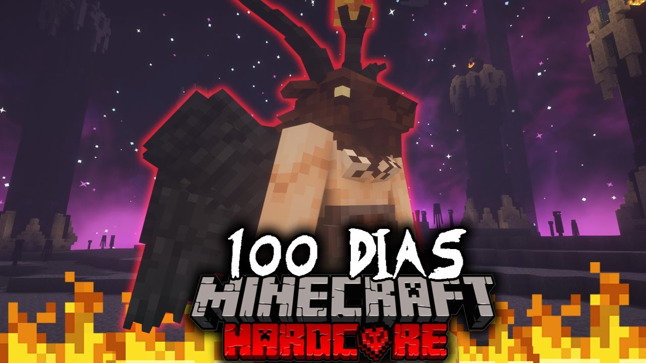 🟥Sobreviví 100 Dias CON los MEJORES MODS en MINECRAFT HARDCORE y Esto es lo que Pasó⚠️