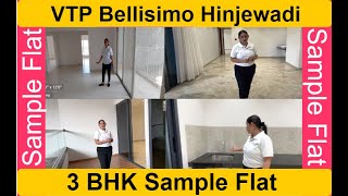 VTP Bellissimo Hinjewadi | 3 BHK Sample Flat Tour | VTP Bluewaters Hinjewadi