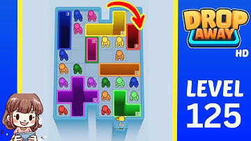 Drop Away Level 125 Solution Walkthrough