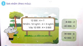 Luyện tập (trang 73): CHIA CHO SỐ CÓ MỘT CHỮ SỐ 《Cánh Diều》THẦY THÙY screenshot 2