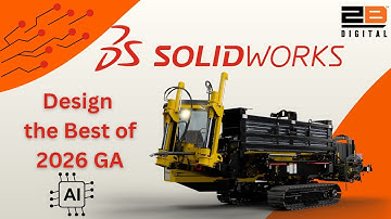 SOLIDWORKS 2026, 3D CAD, Engineering Innovation, AI Design Tools, Product Development.