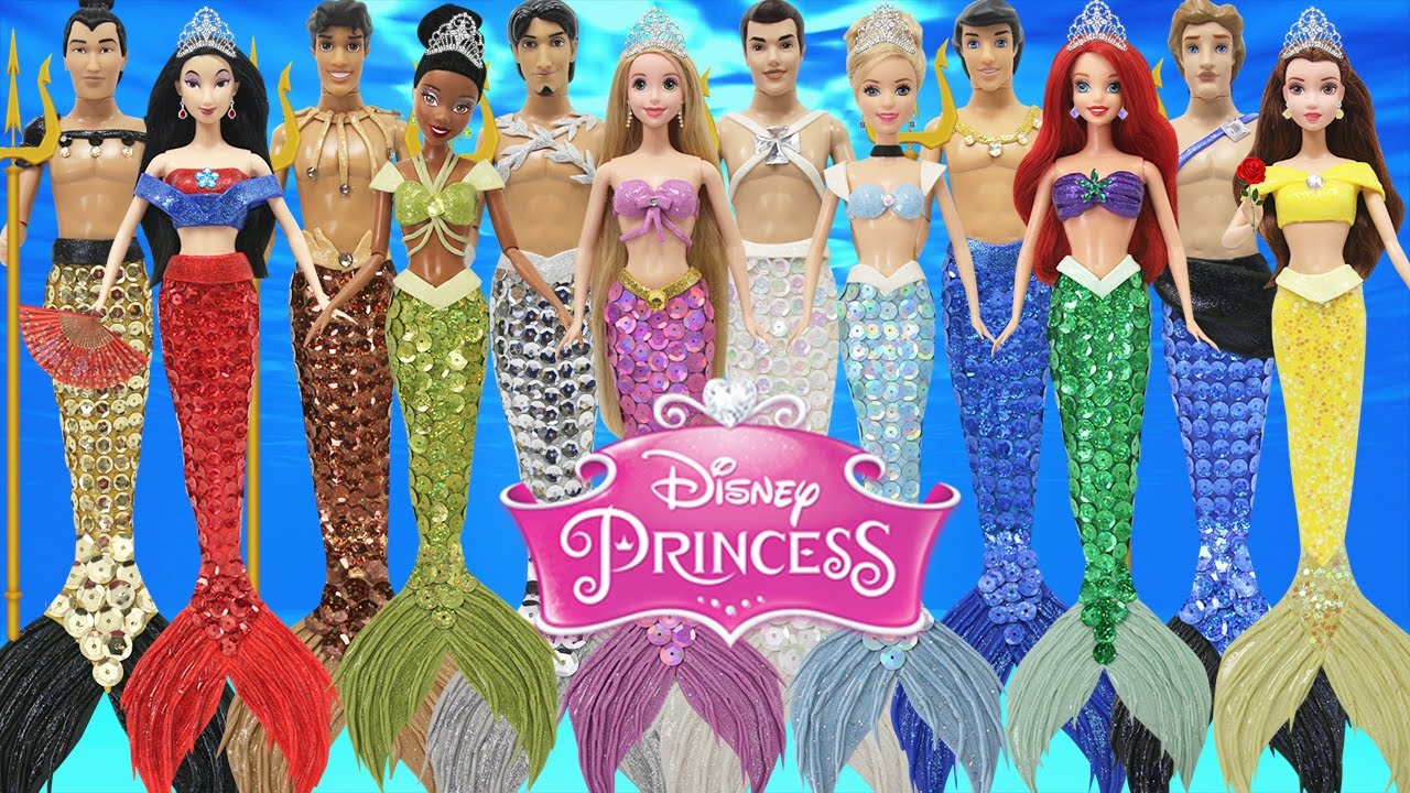 barbie mermaid characters