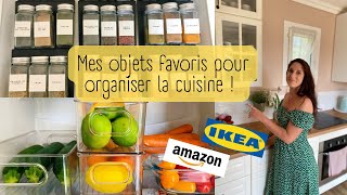 Organisation Cuisine : mes produits favoris Ikea & Amazon 🌟 produits Everdrop