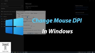 How to Adjust DPI Settings On A Mouse Sensitivity In Windows 10!