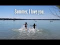 SUMMER DIARIES | slow days at home: cooking, swimming, bonfire &amp; more!