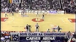 1996 IHSA Boys Basketball Class AA Championship Game: Peoria (Manual) vs. Harvey (Thornton)