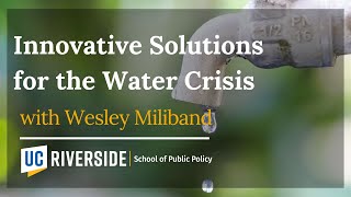 Innovative Solutions for the Water Crisis