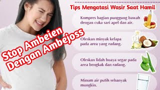 CARA MENGOBATI AMBEIEN SAAT HAMIL - Merk Obat Ambeien Untuk Ibu Hamil OBAT WASIR HERBAL PALING AMPUH