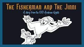 English Stories 02 || The Fisherman and the genie || A story from 1001 Arabian Nights