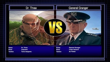 C&C Generals Zero Hour - Challenge - Dr. Thrax VS General Granger (Hard) !!!