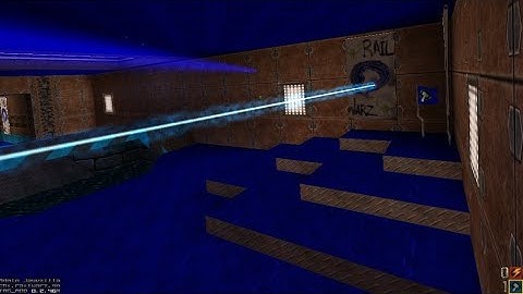 Turnaround Hook Flag Capture on Cacophony As2m7 Quake 2 CTF RailwarZ
