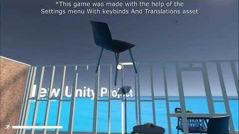 Unity - Settings menu With keybinds And Translations (S.W.A.T.) - Showcase