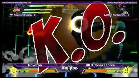 Tourneyplay March MvC3 Teams - Rowtron/Peachy (W) vs Rich Kid Gaming (L) - Grand Finals