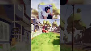 El tobillo roto del 87🤖. #elcamacho24  #clips  #helloneighbor  #fredbear