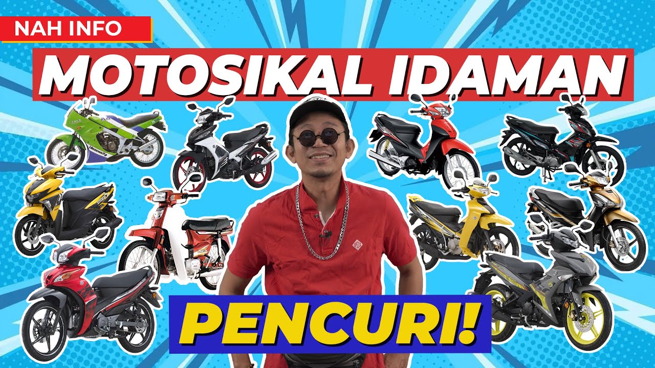 10 MOTOR PALING BANYAK HILANG 2020!