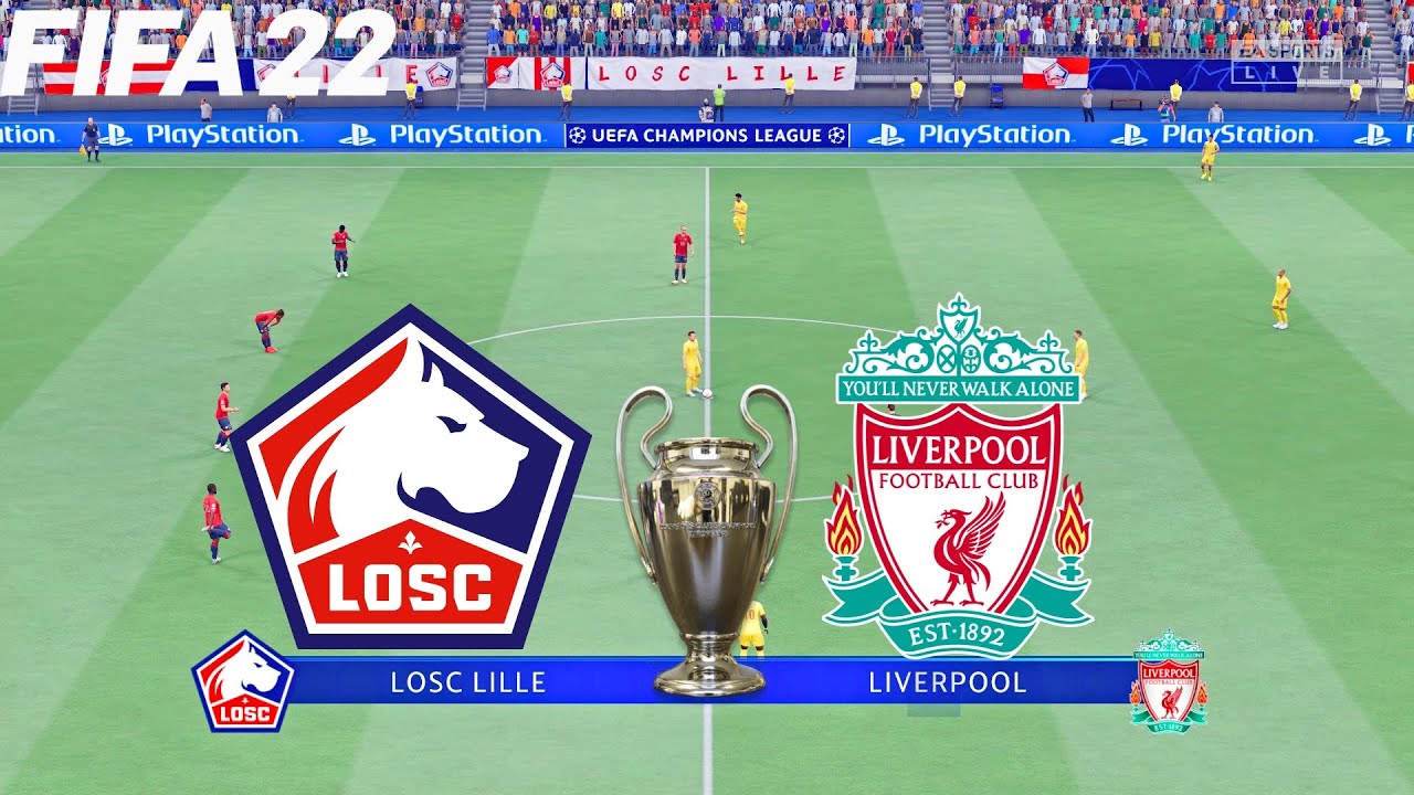 FIFA 22 | Lille vs Liverpool - UEFA Champions League - Full Match &  Gameplay - YouTube