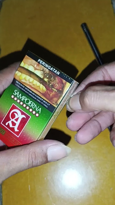 Download lagu Sigaret kretek SAMPOERNA LEGIT MANGKARA(semangka),tarikan halus,rasa&aroma semangkanya seger nagih.