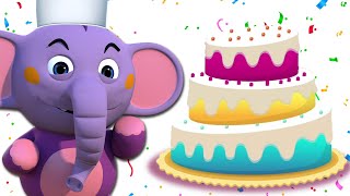 Bake A Cake | Learning Videos For Kids | HooplaKidz Hindi