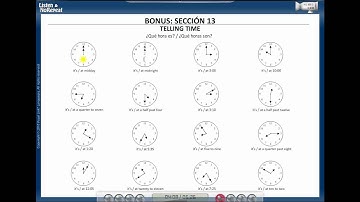 Visual Link Spanish: Bonus Section Lesson 15