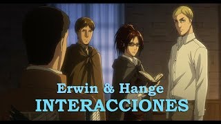 Erwin & Hange | Interacciones | Attack on Titan