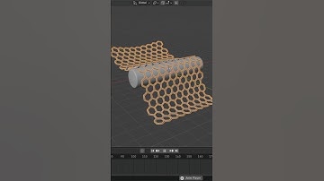 how to animate complex cloth geometry in blender #blender #3danimation #tutorial #shorts