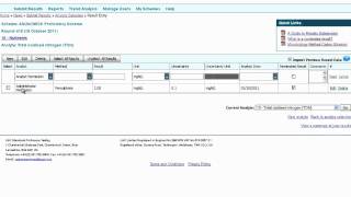 Submitting your results via PORTAL