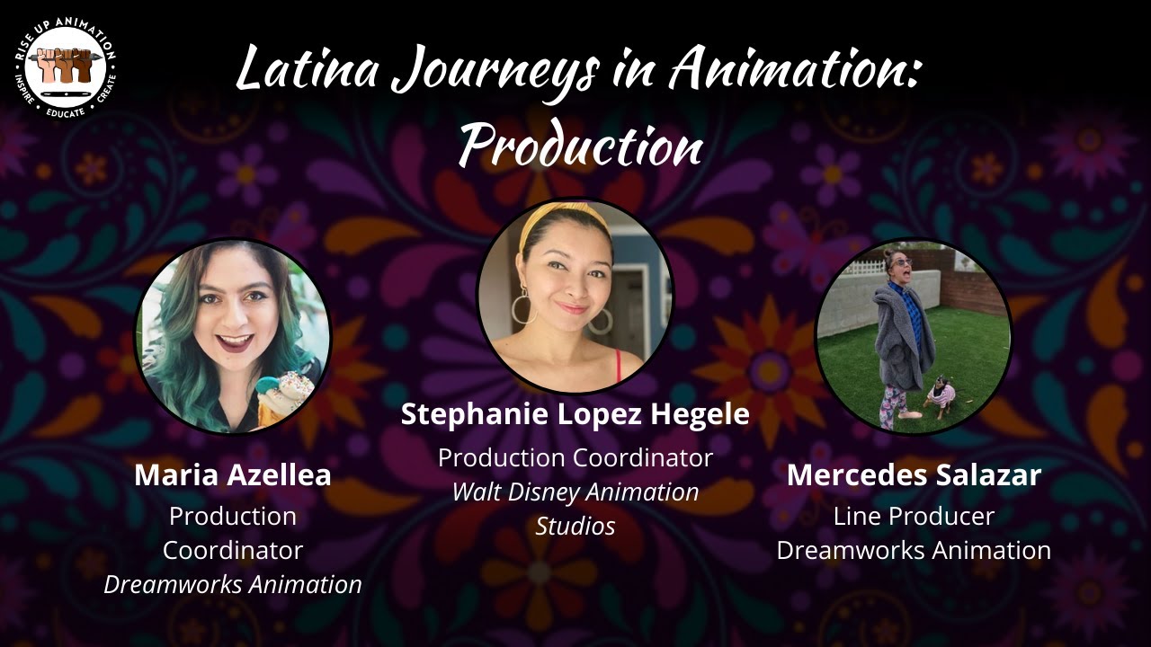 Latina Journeys in Animation: Production - YouTube