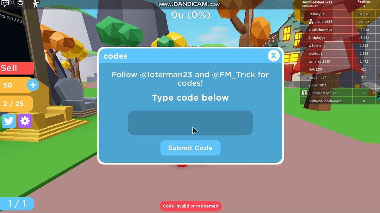 Roblox All Wing Simulator Codes November 2020 Working YouTube