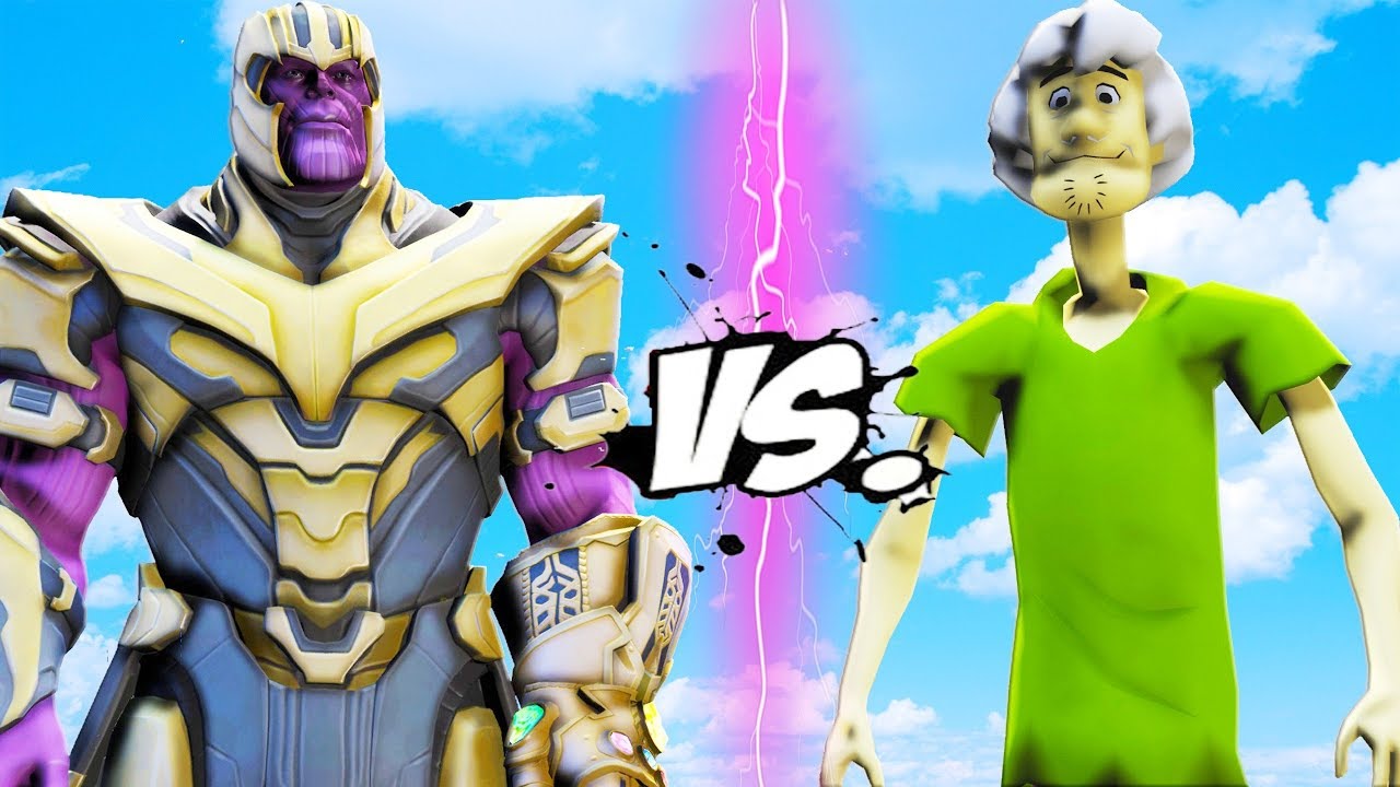 THANOS VS SHAGGY (Scooby Doo) - EPIC BATTLE - YouTube - 1280 x 720 jpeg 141kB