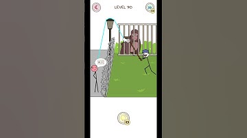 Thief Puzzle(WEEGOON)- Funny Stickman Brain Puzzle Game - Level 90