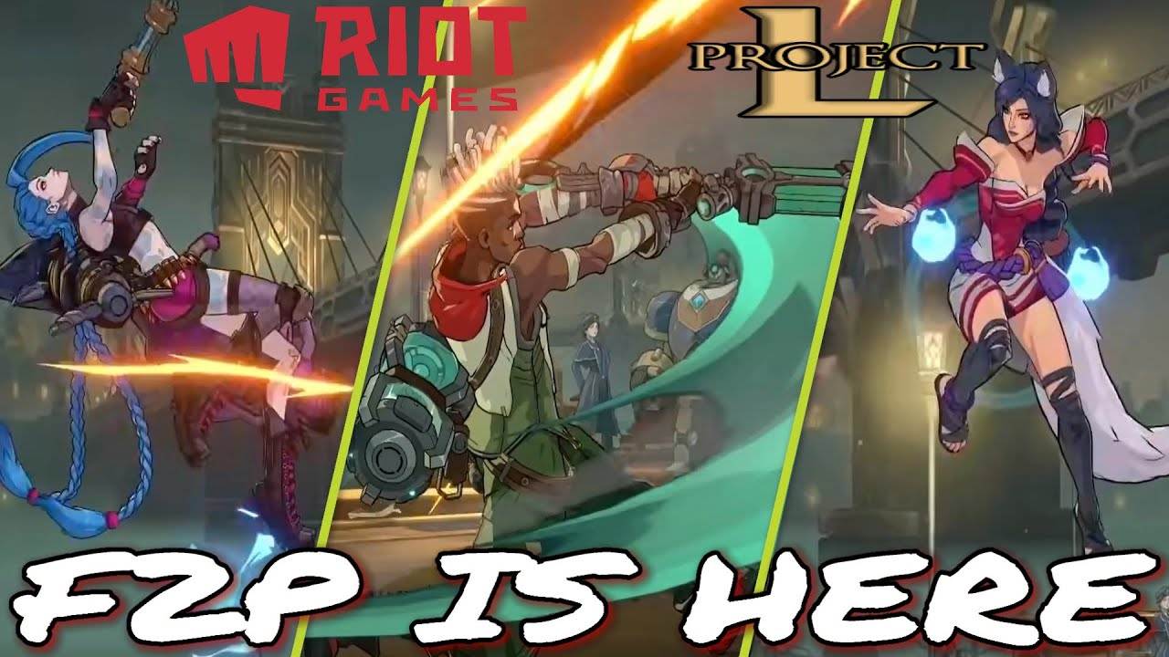 Riot Games: RPG, Project F & Project L, Full Video