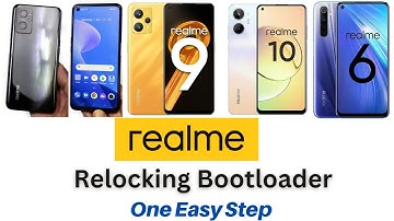 How 2 Relock Bootloader Of Any Realme Mobile Phone