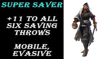 Super Saver - Paladin of Ancients & Drunken Master Monk Build | Dungeons & Dragons 5e