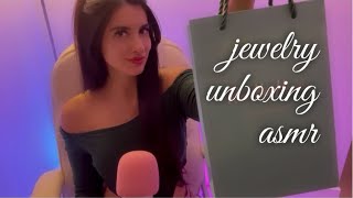 ✨ASMR Jewelry Unboxing Haul • Show \& Tell✨💕