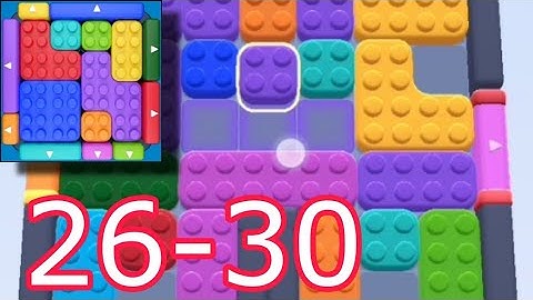 Color Block Jam Level 26-30 UPDATE Walkthrough Gameplay Android,iOS