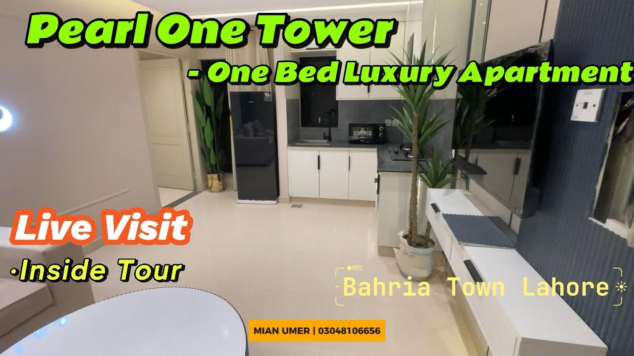 Pearl One Tower Bahria Town Lahore | One Bed Luxury Apartment | Dr Subayyal Ikram | Mian Umer