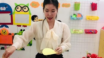 Hoạt động tạo hình "Cắt dán con cá bằng cách đơn giản"