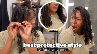 Mini Twists On Type 4 Natural Hair Fast Hair Growth Lasts 3 Months