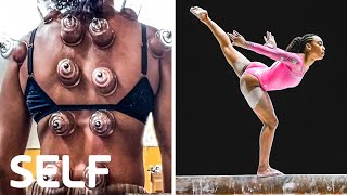 How a Gymnast Manages Daily Pain & Stress | On The Grind | SELF