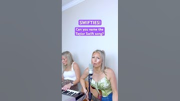 SWIFTIES: Can you name *THIS* Taylor Swift Song? 🤯👀 #shorts #taylorswift #shortfeed