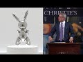 91m rabbit sculpture breaks auctioning record