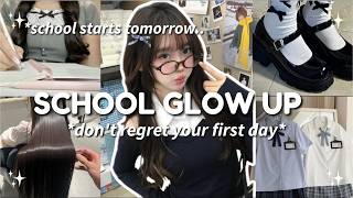Full Your LAST CHANCE To Glow Up For School under 24 hours 🎒✨ Guide