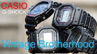 CASIO G-SHOCKS DW-5000c 1983 and the Brotherhood of the Vintage past - Hands on with early G-SHOCKS