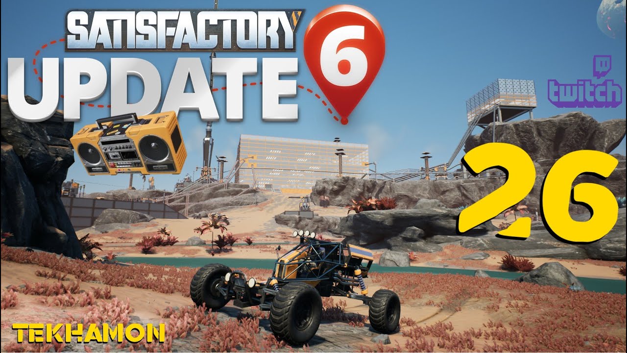 BoomBox,Buggy et Façonneuses !!! [FR] Satisfactory 26 YouTube