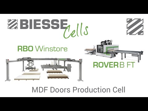 Biesse Cells - MDF Doors Production Cell